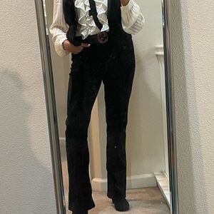 MOTHER Black Flare Jeans - Velvet